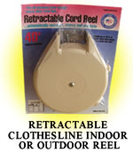 Retractable Clothesline Indoor or Outdoor Reel