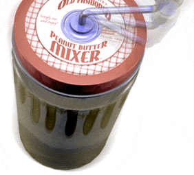 Witmer Company Organic Peanut Butter Hand Mixer Jar Cap Beater New Easy To Clean 